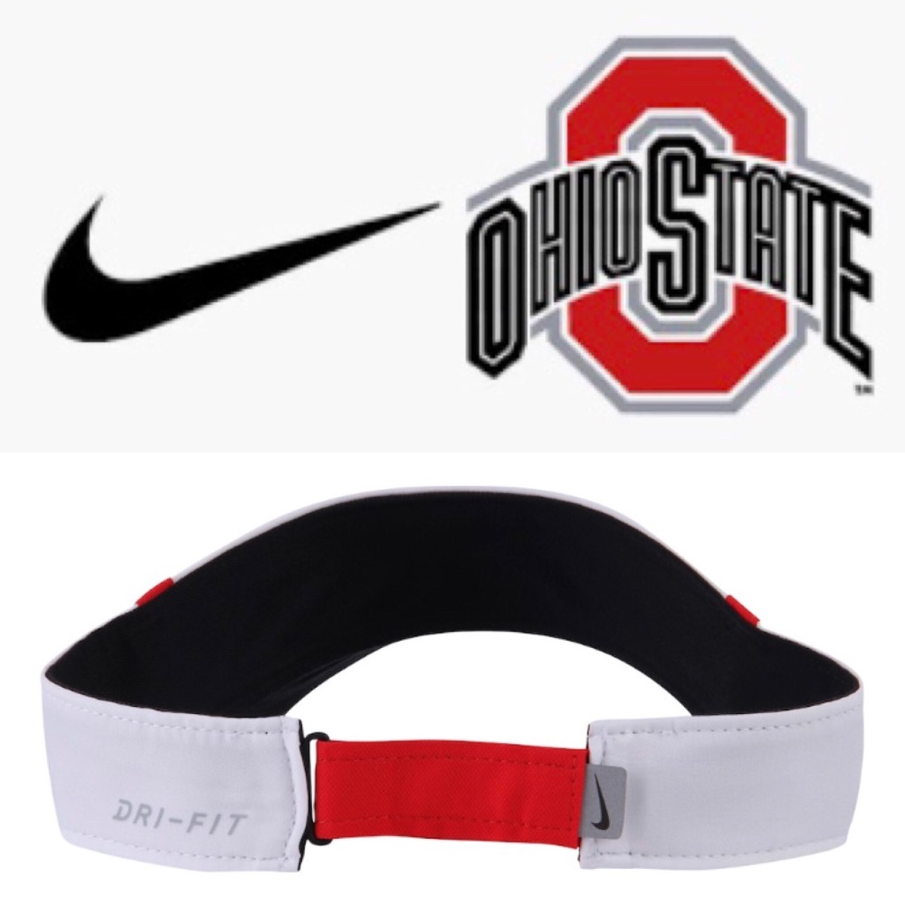 BNWT Nike Unisex Ohio State Visor - Picture 2 of 3